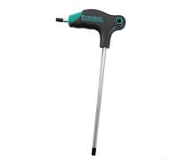 Jeu de clés hexagonales de type T H2,5 à H8 avec poignée en caoutchouc pour outils de réparation de moto et de voiture (H5)