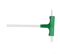 Jeu de clés hexagonales en forme de T avec poignée en plastique pour l'installation de meubles et l'entretien de voiture, compatible avec 3-4-4/4-5-5/3-4-5 mm et pour T25 (38112)