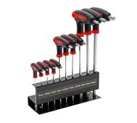 Jeu de Clés hexagonales Mâle avec Support Clé Allen à Six pans Poignée