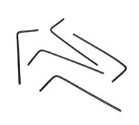 Jeu de clés hexagonales pour modèles de bateaux RC, accessoires pour bateaux bricolage, outils de simulation nautique (0,9 mm, 1,5 mm, 2 mm, 2,5 mm, 3 mm), 1 pièce (1,27)