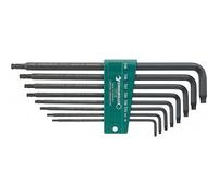 Jeu de clés mâles coudées à pointe sphérique - empreinte Torx - 10771/8 STAHLWILLE