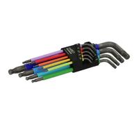 Jeu de clés mâles coudées - Bahco - C1997LM-9P - 9 pièces - Acier trempé - 6 pans