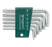 Jeu de clés mâles coudées - empreinte Torx - 10766/9 STAHLWILLE