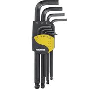 Jeu de clés mâles coudées Proxxon Micromot 6 pans intérieurs 9 pièces