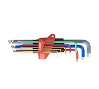 Jeu de clés mâles six pans à tête sphérique en étui ProStar - WIHA - 46555