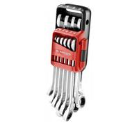 Jeu de clés mixte à cliquet métrique et en pouces sur étui portatif Facom