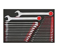 Jeu de clés mixtes 5,5-38mm 31pcs EVA-tray Teng Tools TTESP31
