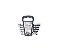 BGS technic - Jeu de clés mixtes à cliquet 30005 - têtes flexibles pouces 1/4 - 9/16 - 6 pièces