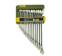 Jeu de clés mixtes fourche et polygonale Slim-Line 15 pièces