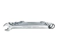 Jeu De Clés Mixtes GEDORE 24 Pièces Acier Chrome Vanadium Chromé Mat Satiné