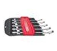 KS TOOLS - 922.0050 - Jeu de 10 clés mixtes métriques - Clé mixte sur support - Composé de 10 pièces de 8 à 19 mm - Angle de fourche et œil incliné à 15°