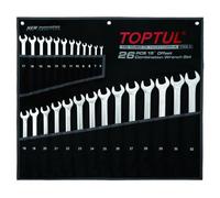 TOPTUL GPAA2602 Kit de clés polygonales et de clés à fourches