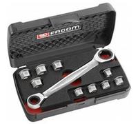 FACOM 464.J1APB - Coffret de clé polygonale à cliquet 11 en 1