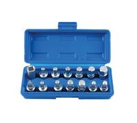 Jeu de 14 embouts pour bouchon de vidange Laser