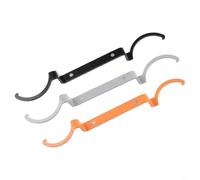 Jeu de clés réglables pour écrous de verrouillage de 1/2", 3/4", 2,5 cm avec courbures décalées, rangement magnétique, marquages gravés en vrac avec pointe crochetée pour un meilleur effet de levier