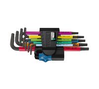 Wera Multicolour Clés mâles coudées TORX® HF avec fonction de retenue, Tournevis
