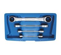Jeu de clés TORX à oeil à cliquet BGS - E6/E8/E10/E12/E14/E18/E20/E24 - Acier chrome-vanadium