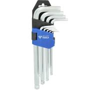 Brilliant Tools Jeu de clés mâles coudées BT044009 T10 T15 T20 T25 T27 T30 T40 T45 T50 – 9 pièces
