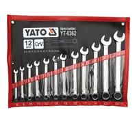 Jeu de clÃ©s mixtes 8-24 SW 12 piÃ¨ces tÃªtes polies YATO YT-0362