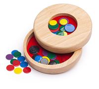 Jeu de clins d'oeil en bois