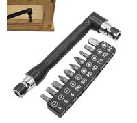 Jeu de cliquets, 1 tournevis à cliquet, 11 x 3,5 cm, kit d'outils de réparation industriel, outils manuels polyvalents pour électriciens, motos, vélos, voitures, ordinateurs, sanitaires et entretien