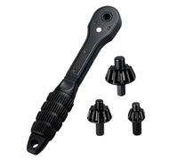 Jeu De Cliquets À Clé - Adaptateur pour Mandrin de Perceuse | Clé À Cliquet Fine Antidérapante Portable Pour Réparation Automobile Plomberie Maintenance Industrielle Vélo Et Chauffage