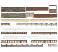 Busch Clôtures, Murs et Portes 6017 – 1/87 H0 – Neuf