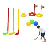 Jeu de Clubs de Golf pour | Jeu de Jouets de Golf Portables pour , Jouets d'interaction Entre Parents et pour Les Tout-Petits, pour pelouse, Jardin, Patio, Patio