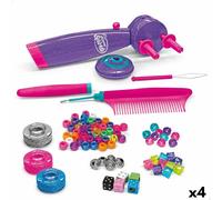 Jeu de coiffure Cra-Z-Art Shimmer 'n Sparkle 10 x 20,5 x 6 cm 4 pièces