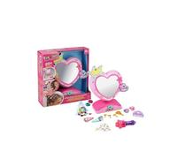 Funlockets - Mon Miroir Secret - Personnalisable - 20 Surprises à découvrir - Accessoires pour Coiffure - kit pour Strass à Cheveux - Barrettes, élastiques, Pinces - Jouet Fille - A partir de 5 Ans