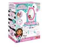Smoby – Jouet Gabby et la Maison Magique – 3 univers, coiffeuse et onglerie – Dès 3 ans