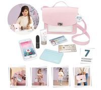 Smoby – Sac Beauté My Beauty Bag – 7 accessoires maquillage factice – À partir de 3 ans