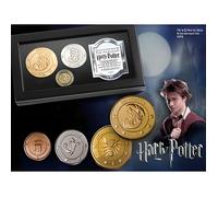 Jeu de collection Harry Potter - Réplique des pièces des Gobelins de Gringotts - Noble Collection