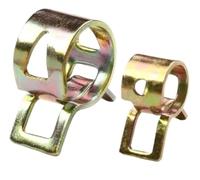 Jeu de colliers de serrage à ressort, 100/115/155/165 pièces (6-22mm), Clips de carburant durables for Tubes automobiles en Silicone(165PCS)