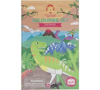Jeu de coloriage de dinosaures pour garçons. Cahier de coloriage de dinosaures pour garçons. Cahier d'activités de voyage pour les enfants. Cadeaux pour les garçons de 6 ans par Tiger Tribe