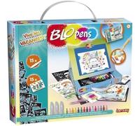 Jeu de coloriage - LANSAY - 23801 - Blopens - Vive Les Vacances !