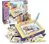 Jeu de coloriage - LANSAY - Blopens Animaux - 16 pochoirs - Lavable - Des 5 ans