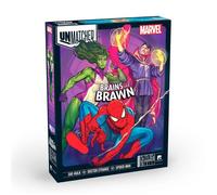 Jeu de combat tactique Unmatched Marvel: Brains and Brawn de IELLO avec Doctor Strange She-Hulk et Spider-Man