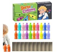 Jeu de combinaison de couleurs pour tout-petits : jouets sensoriels éducatifs de 12 pièces, activité interactive de classification des couleurs des boissons, jouets pour le développement des