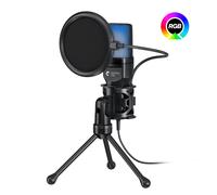 Jeu De Commerce Extérieur Transfrontalier,Condensateur De Jeu Rgb,Microphone De Bureau Pour Ordinateur.Sf-777R.