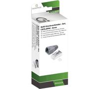 Jeu de connecteurs RJ-45-CAT 6 Quadrios 1906C166 RJ45 mâle, droit gris 25 pc(s)