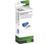 Quadrios RJ-45 Steckverbinder Set-CAT 6 1906C168 Stecker, gerade Polzahl 8P8C Blau 25 St. (1906C168)
