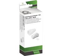 Jeu de connecteurs RJ-45-CAT 6 Quadrios 1906C171 RJ45 mâle, droit blanc 25 pc(s)