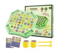 Jeu de Conseil d'administration, Divertissement pédagogique, 1 Set, Jeu de société FlipFun -Gatch, Fruit Animal Matching Boards, Apprentissage visuel, pour Les, la Maternelle