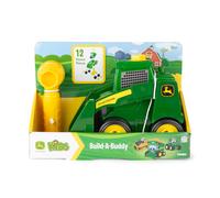 John Deere Jeu de construction Mini chargeur à monter– 13 pièces, clé à cliquet, benne, dès 18 mois