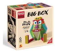 Jeu de construction 340 BRIQUES 10 COULEURS BIG BOX BIOBLO Multicolore Multicolore G