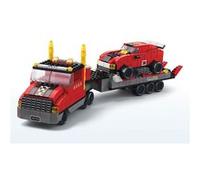 Jeu de Construction 6 en 1 Thème Racing 1000 Briques Assemblable Avizar Rouge / Noir Rouge / Noir