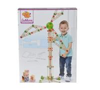 Jeu de construction 8 en 1 éolienne, grue, véhicules - coffret 300 pieces