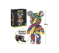 Jeu de construction art SILVERLIT Brik Haus Ours XXL Système de clips Noir
