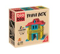 Jeu de construction - Bioblo - Mini Box 40 briques - Multicolore - A partir de 6 ans - Enfant